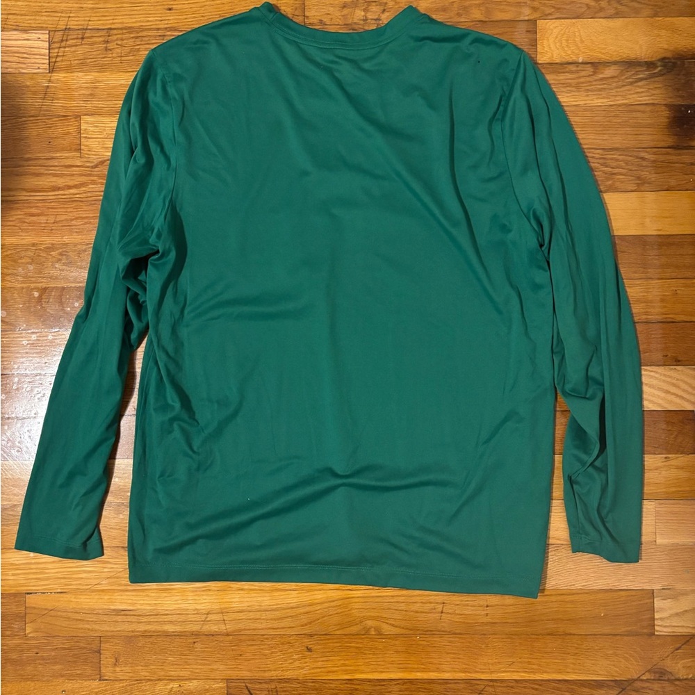 Nike Dri Fit NBA Boston Celtics Basketball Long sleeve Shirt XL - Picture 2 of 5